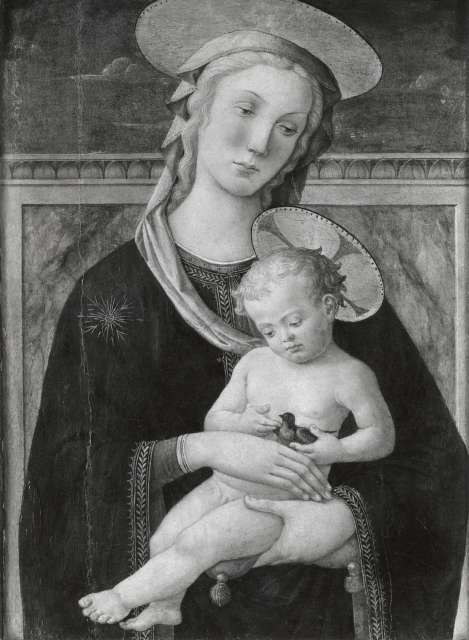Fotocommissie Rijksmuseum Amsterdam/ Anonimo — Master of San Miniato. Madonna and Child — insieme
